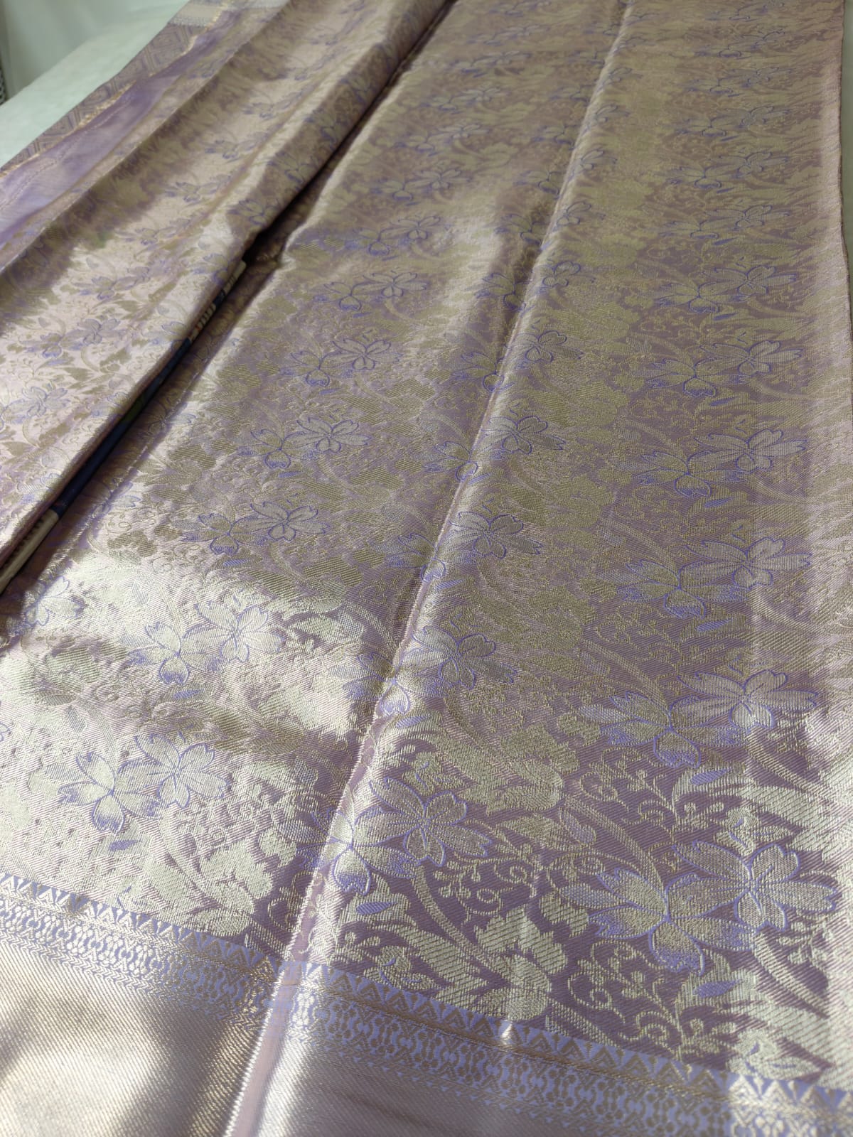 Elegant Bridal Tissue Saree with Rich Zari Weave-BT-02