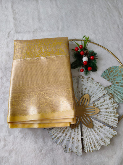 Elegant Bridal Tissue Saree with Rich Zari Weave-BT-02