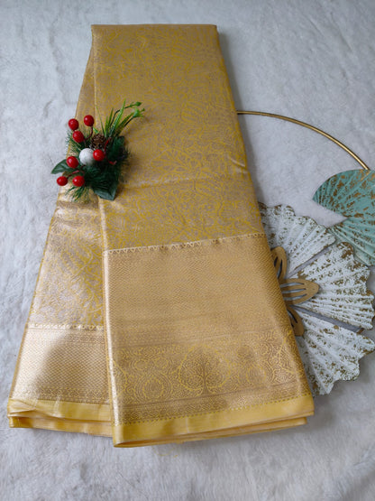 Elegant Bridal Tissue Saree with Rich Zari Weave-BT-02