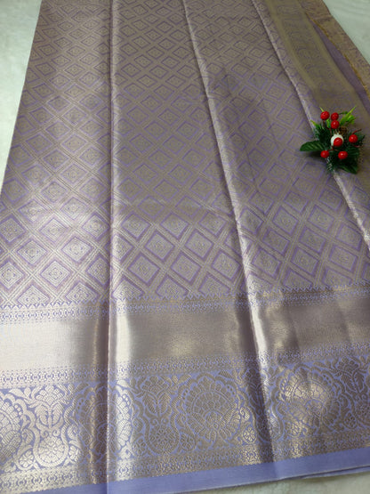 Elegant Bridal Tissue Saree with Rich Zari Weave-BT-02