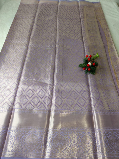 Elegant Bridal Tissue Saree with Rich Zari Weave-BT-02