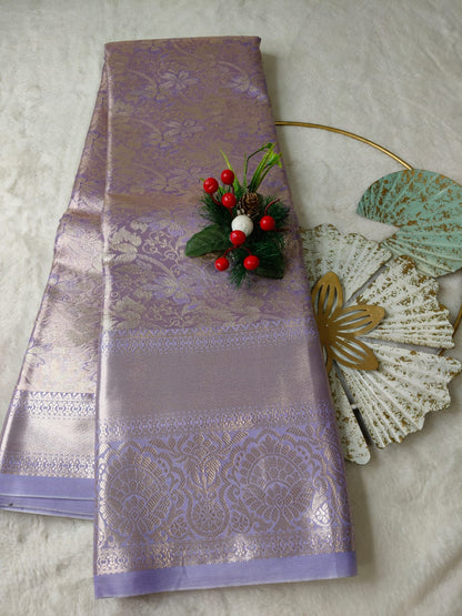 Elegant Bridal Tissue Saree with Rich Zari Weave-BT-02