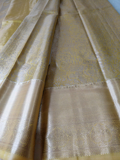 Elegant Bridal Tissue Saree with Rich Zari Weave-BT-02