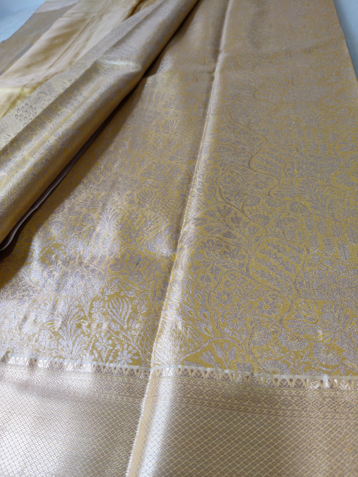 Elegant Bridal Tissue Saree with Rich Zari Weave-BT-02