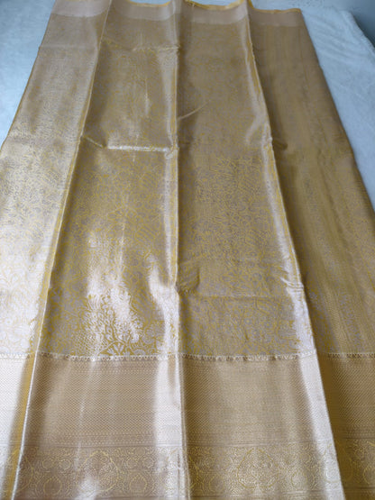 Elegant Bridal Tissue Saree with Rich Zari Weave-BT-02