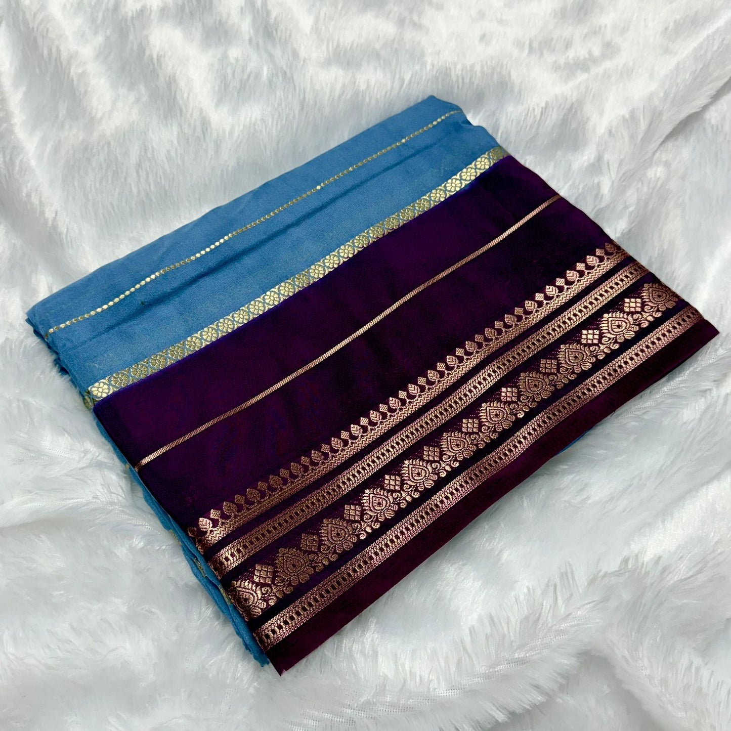 Mysore Binny Crepe Saree(Code SS-07)