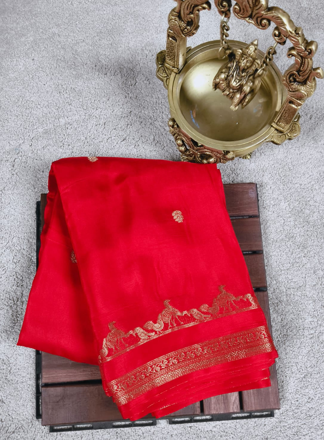 Pure Viscose Border Saree (Code SS-08)