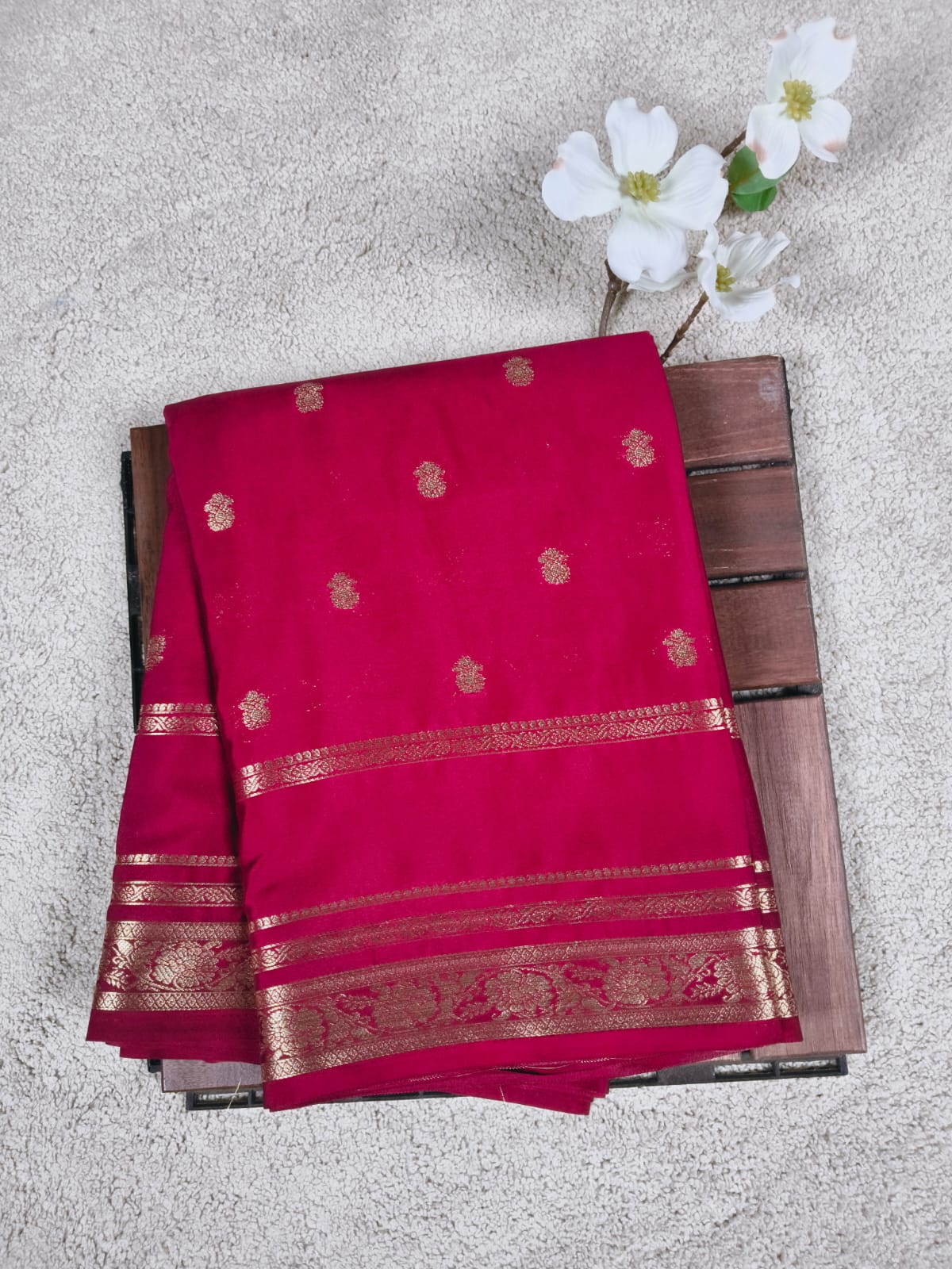 Premium Soft Crepe Silk Saree(Code SS-11)