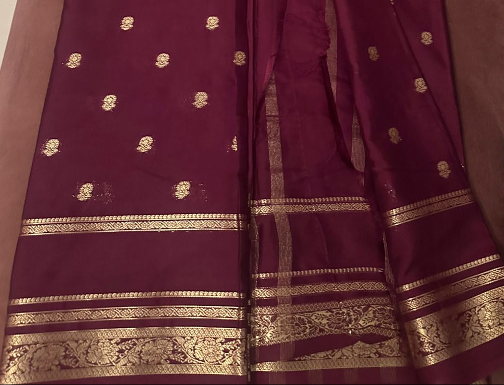 Premium Soft Crepe Silk Saree(Code SS-11)