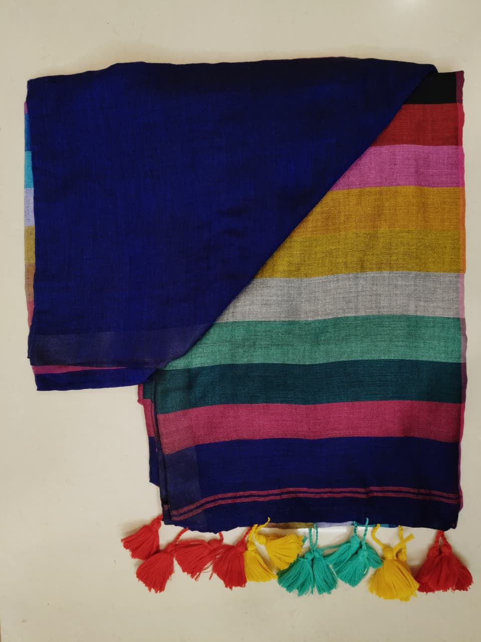 Rainbow Saree – Blue(Code RB-03)