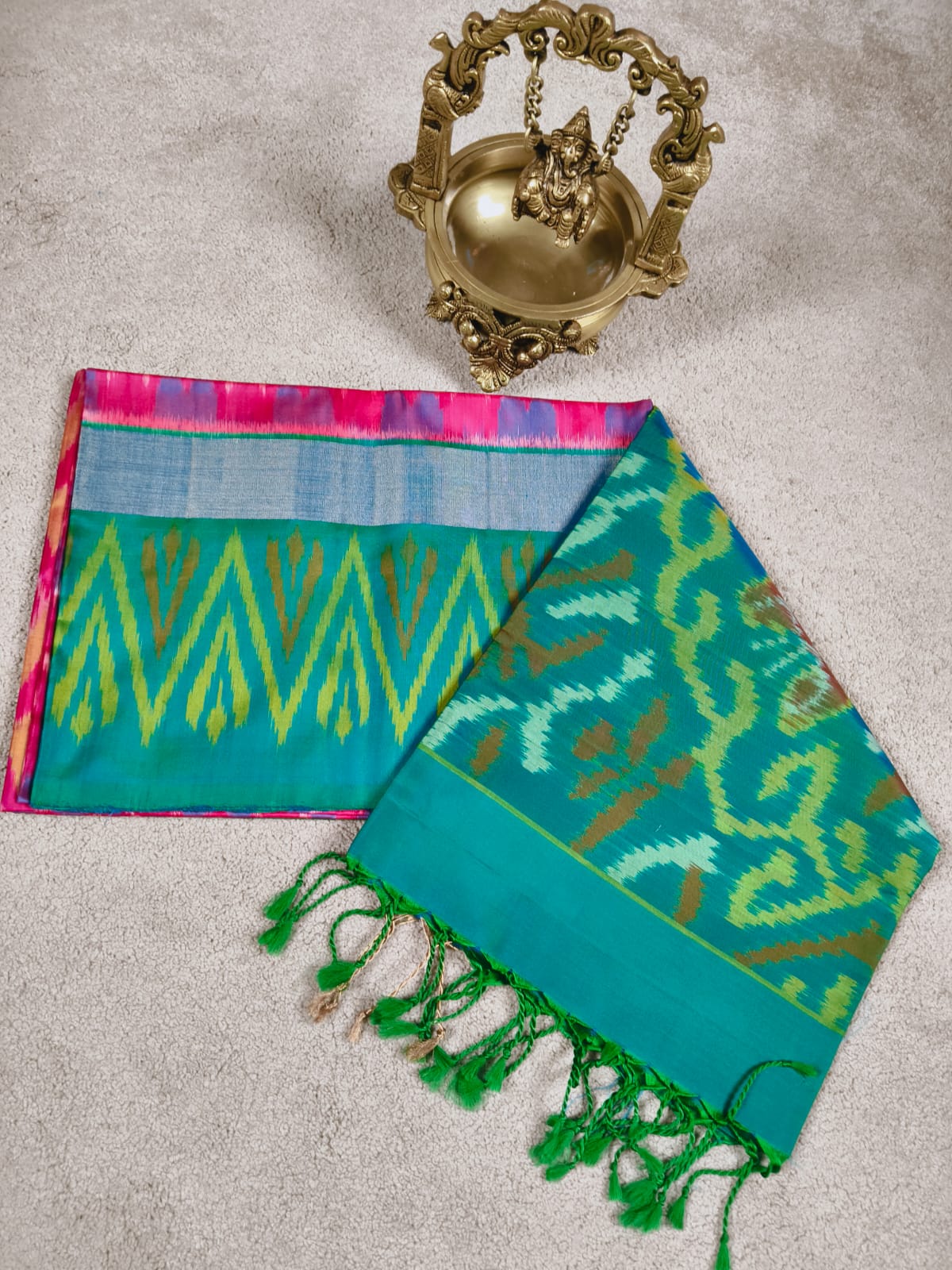 Pochampally Pure Silk Saree(Code PPP-01)