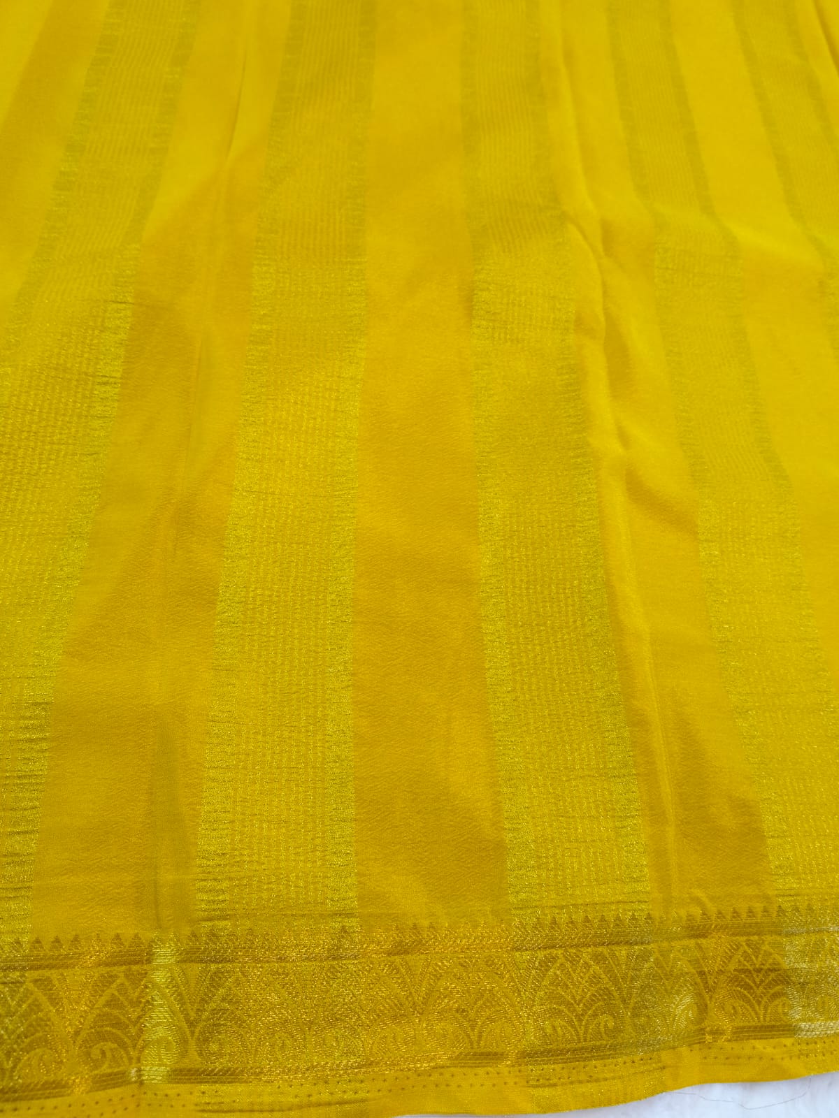 Semi Crepe Embroidery Work Saree(Code SS-31 )