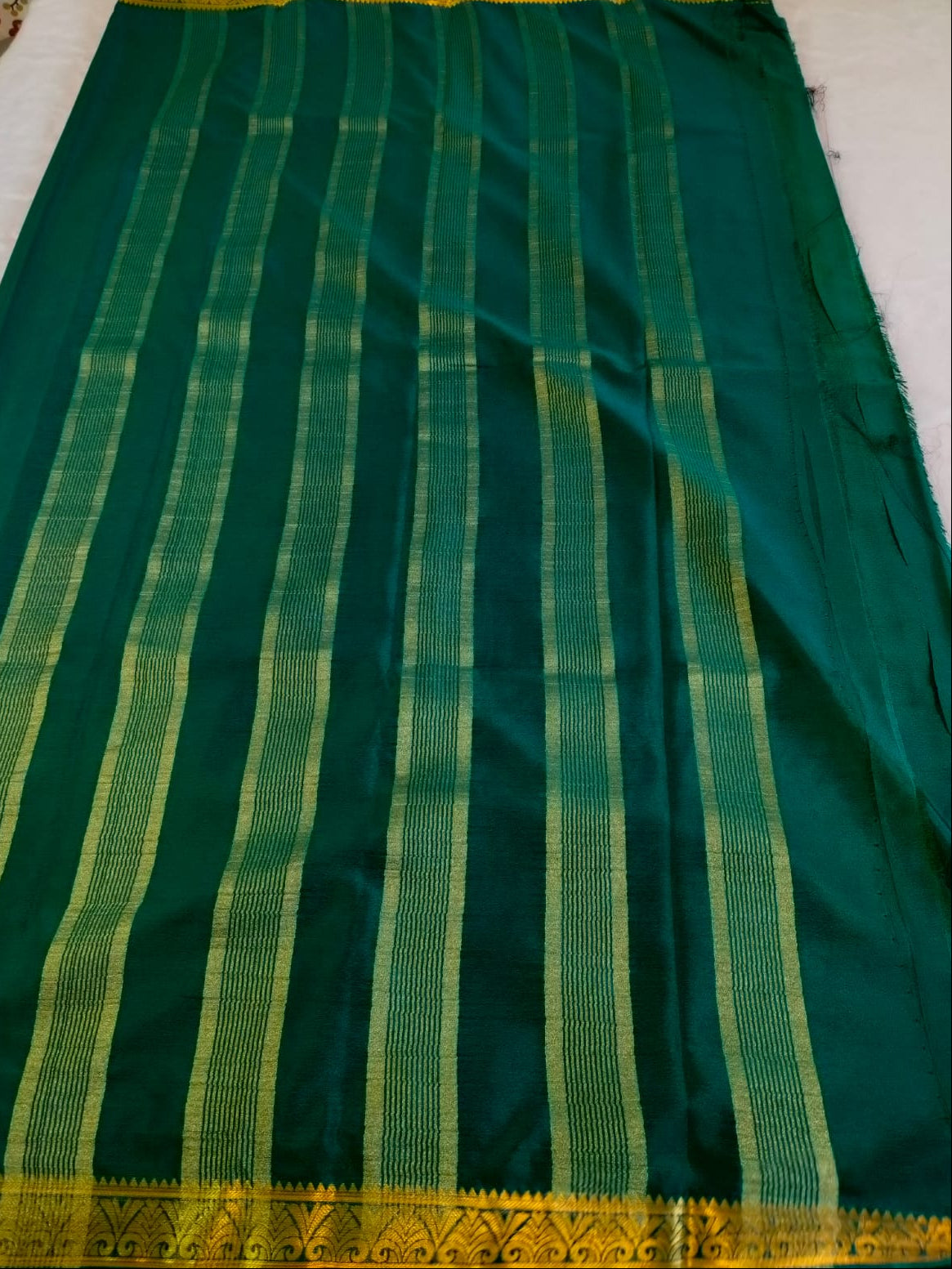 Semi Crepe Embroidery Work Saree(Code SS-31 )