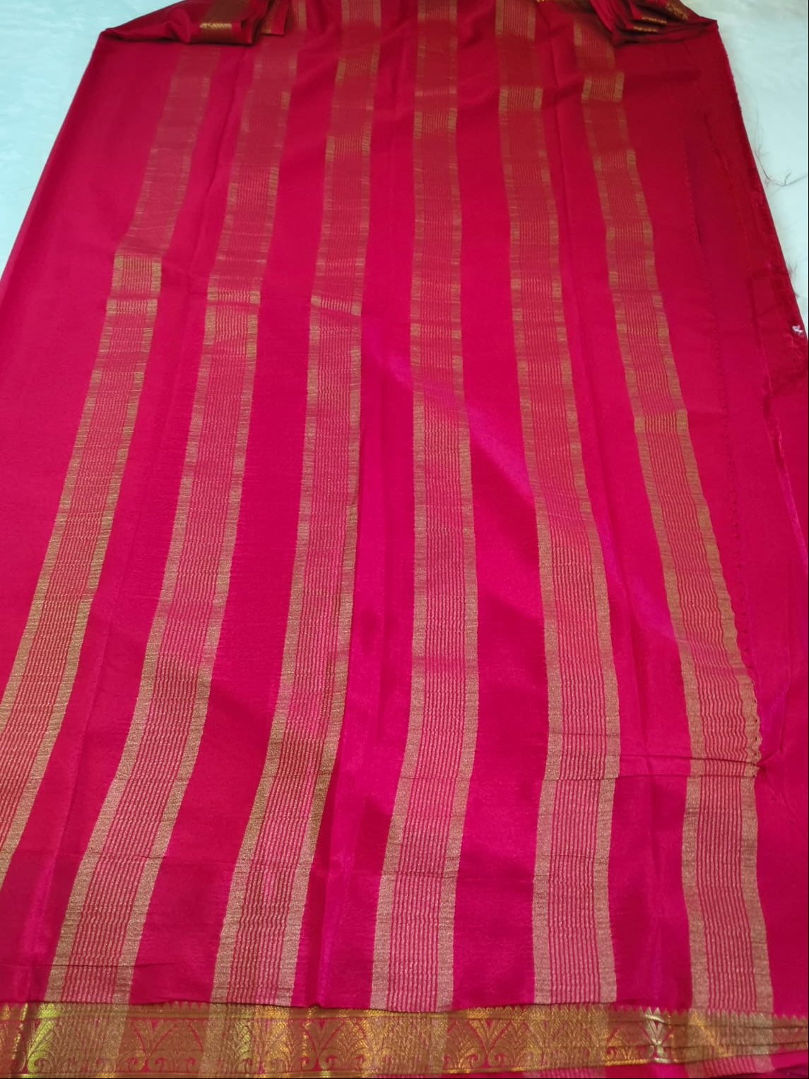 Semi Crepe Embroidery Work Saree(Code SS-31 )