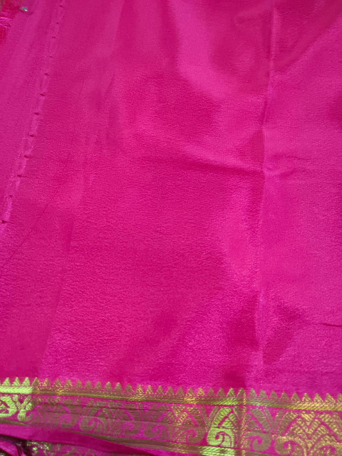 Semi Crepe Embroidery Work Saree(Code SS-31 )