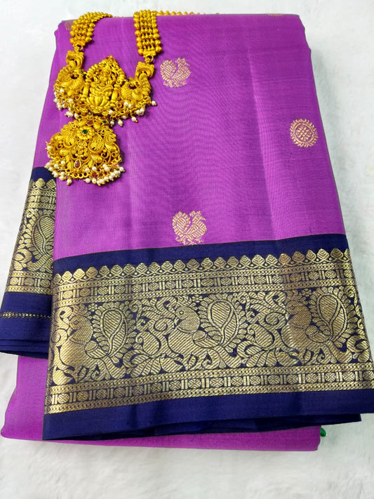 Molakalmuru Pure 3rd Morning Small Border Butta (MMP-03)