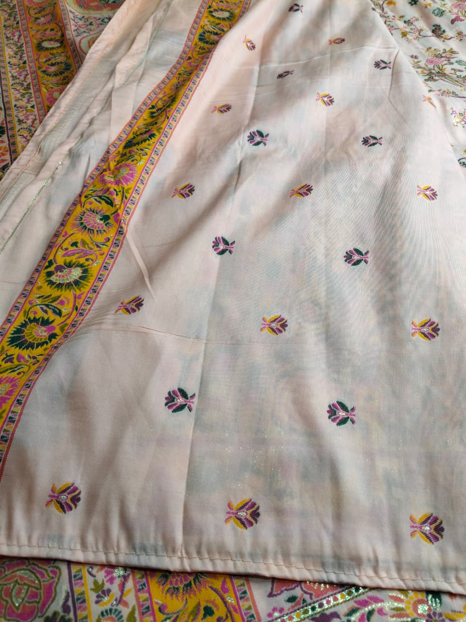 Premium Pashmina Weave Saree(Code PS-01)