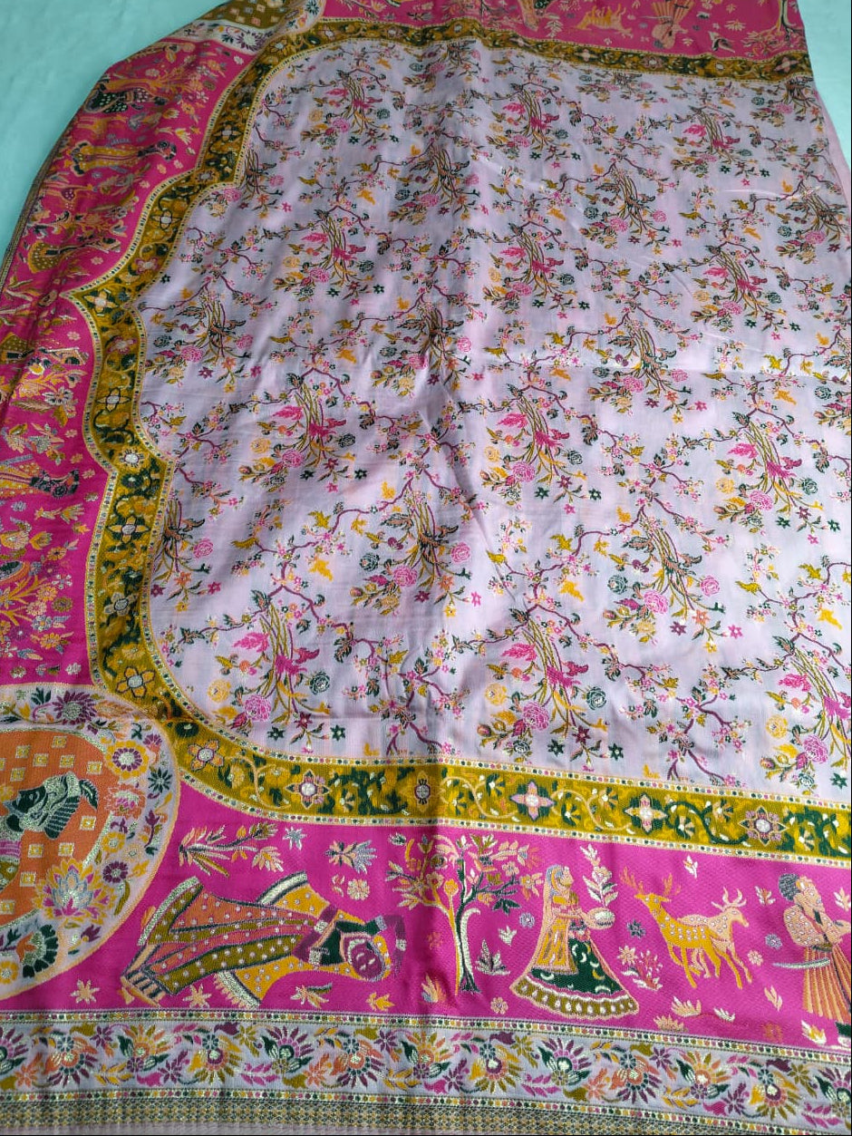 Premium Pashmina Weave Saree(Code PS-01)